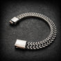 Iron Weave — Double Weave 8.25" Bracelet (#B0110)
