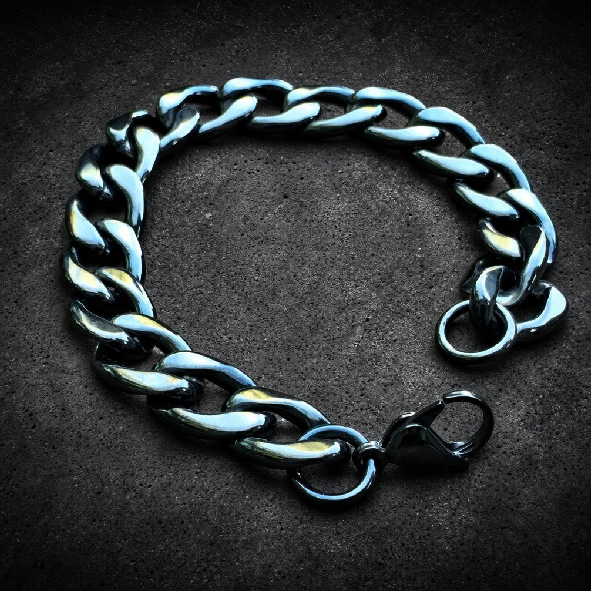 Ironclad Phantom — Chain 9.45" Bracelet · 52 grams