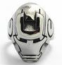 Iron Man Ring - Stainless Steel Superhero-Inspired Jewelry for Fans of Tony Stark & Robert Downey Jr. (#383)