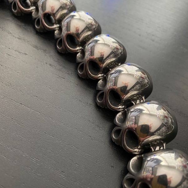 jawless skull bracelet