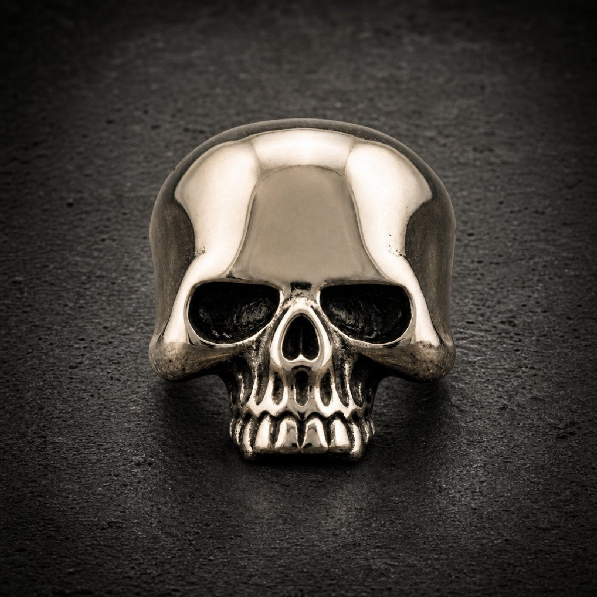 Keith Richards Inspired 'OLD SCHOOL' Skull Ring (#oldschool)