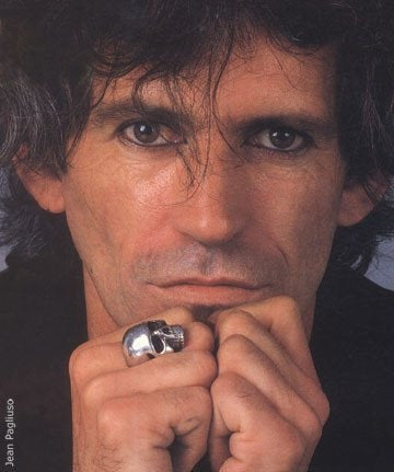 keith richards skull ring