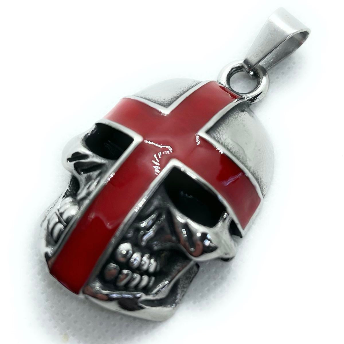 knights templar red cross pendant