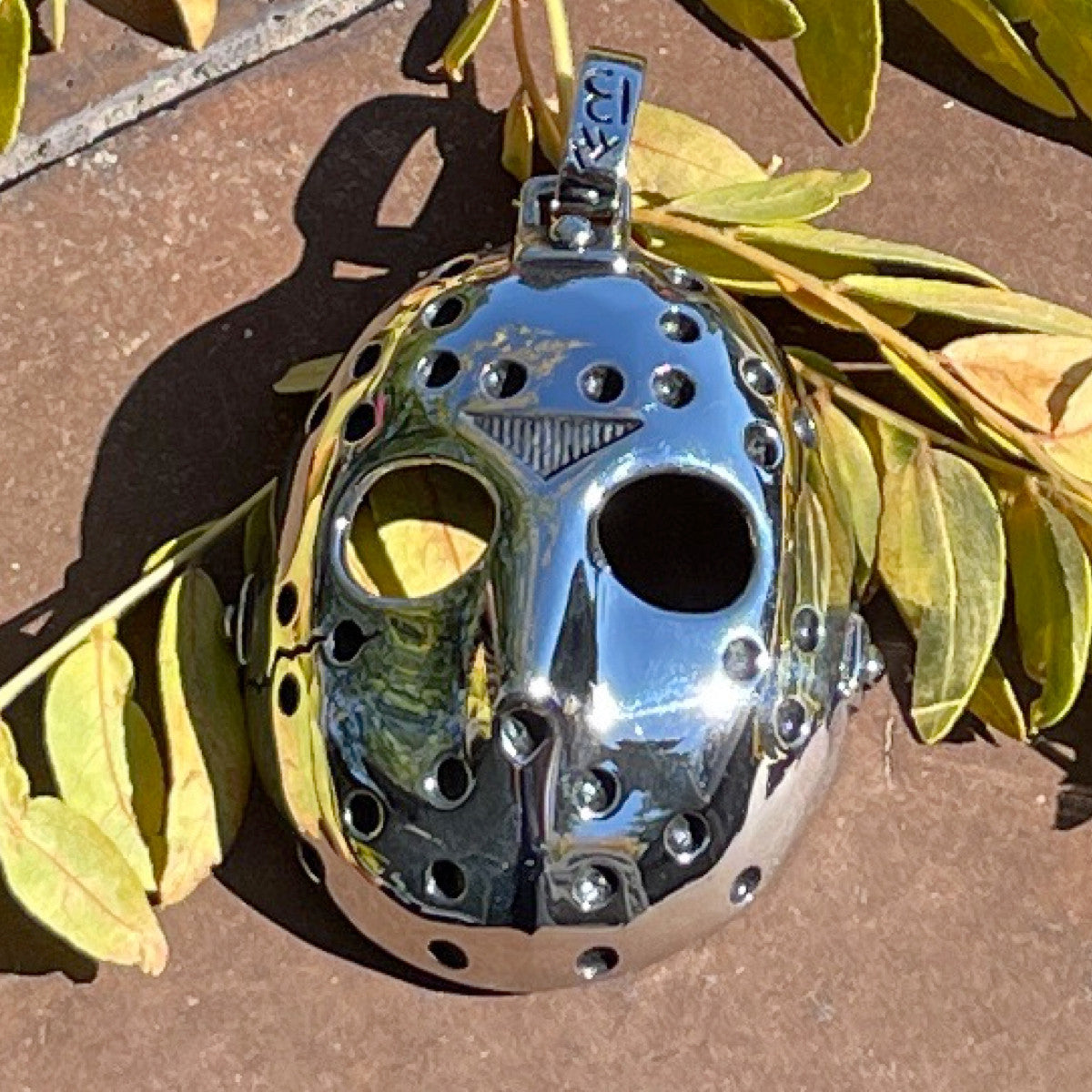 large 'Jason' Mask Pendant