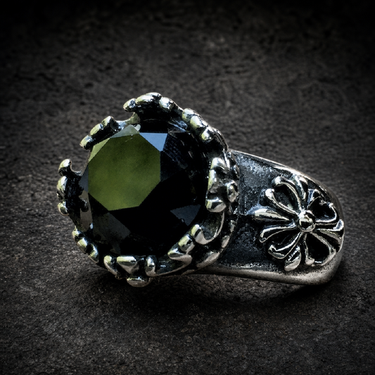 Legendary 'Incubus' French Vampire Ring - 316L stainless steel unisex jewelry (R0691)