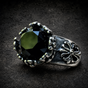 Legendary 'Incubus' French Vampire Ring (#R0691)