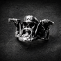 Life Behind Bars Skull ring (#R0514)