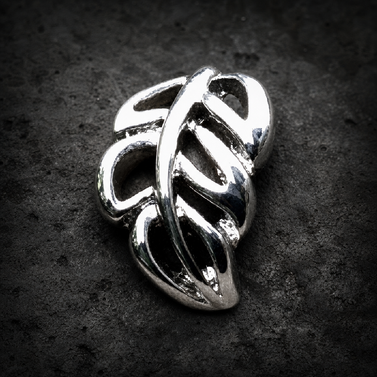 Long, Slow Kisses Leaf Ring - 316L stainless steel unisex jewelry (R0650)