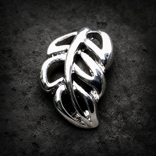 Long, Slow Kisses Leaf Ring - 316L stainless steel unisex jewelry (R0650)