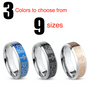 Lord's Prayer Beveled Edge Band (Rose Gold, Black or Blue)