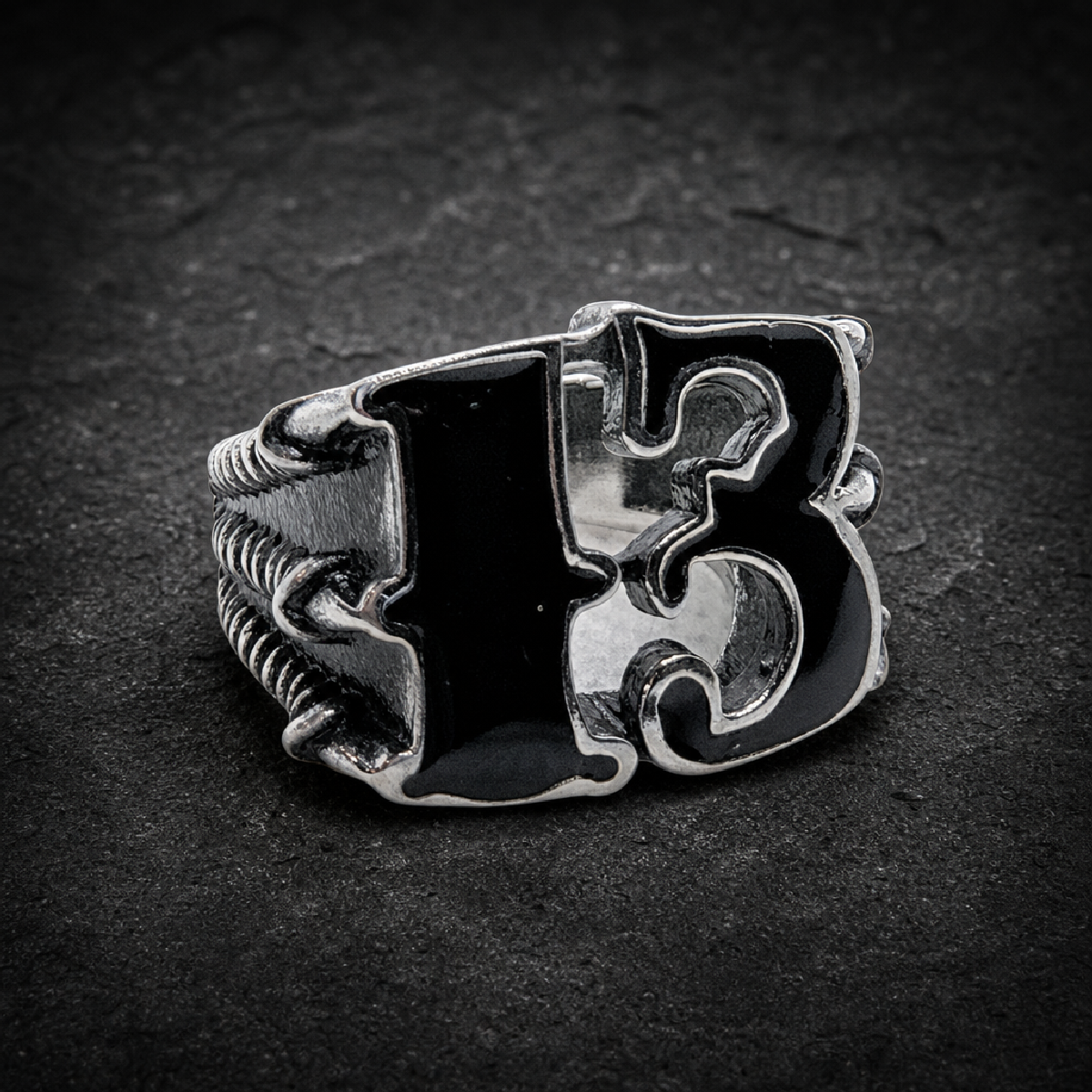 Lucky 13 Dragon Claw - Stainless Steel Ring - 316L stainless steel unisex jewelry (R0663)