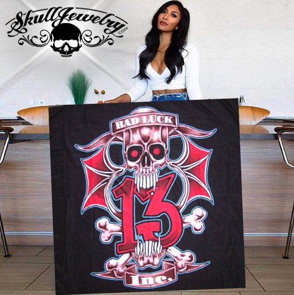 Giant 40"x45" 'Lucky 13' Wall Banner