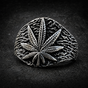 Marijuana Leaf Ring (#R0577)