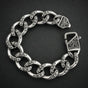 Gaelic Link Bracelet 8.5" 69g (#B0179) - Only 1 Left