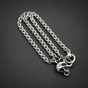 Deadlock — Stainless Steel Skull Wallet 26" Chain (#WC0008)