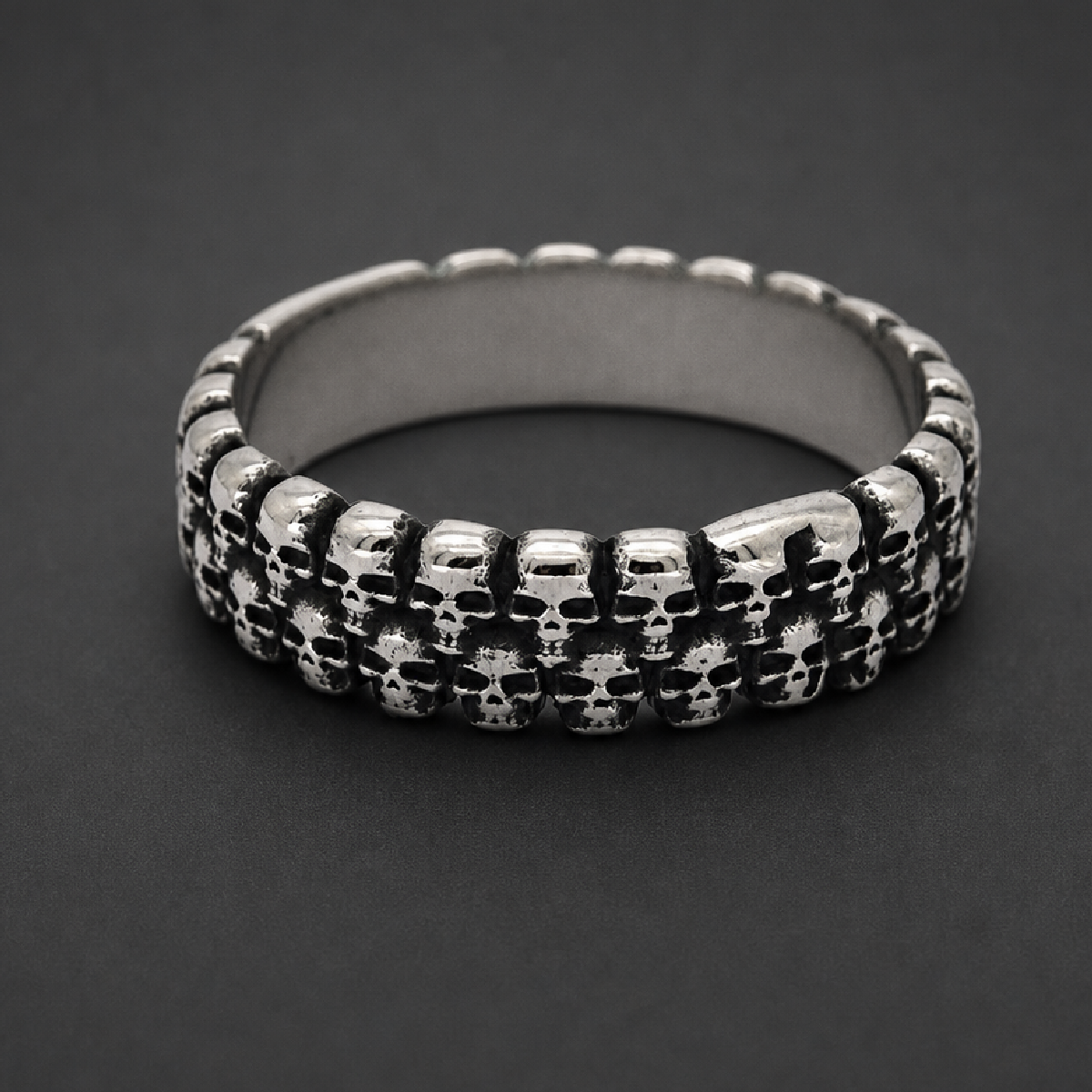Highland Skull Ring (#R0912) - image 3