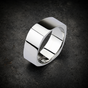 Mirror Polished Square Band Ring 316L Stainless Steel (#R0564)