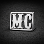 Motorcycle Club MC Stainless Steel Heavy Bold Ring (#R0693)