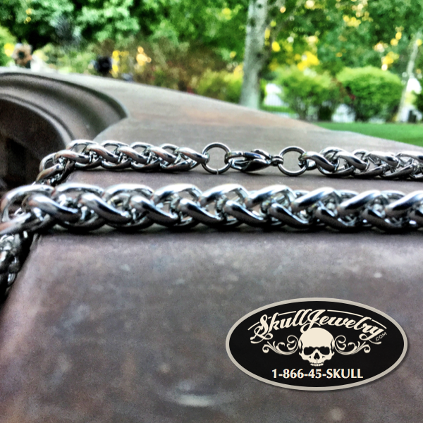 'Cold As Ice' 1/3" Thick Big, Bold & Heavy 24" Chain