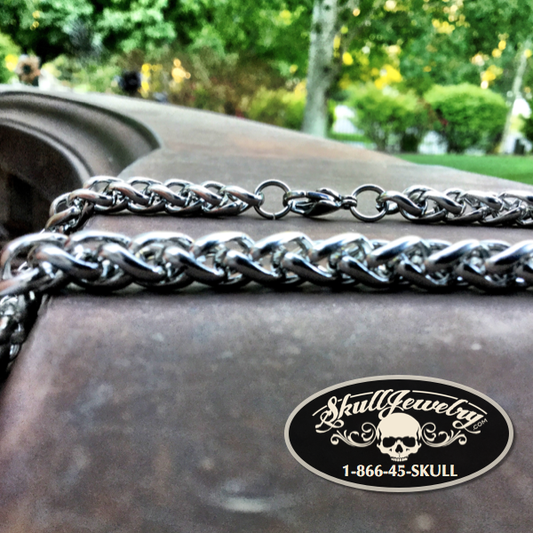 'Cold As Ice' 1/3" Thick Big, Bold & Heavy 24" Chain