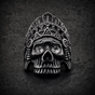 Night Chief Skull Ring (#R0732)