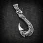 Ocean Hunter's Grasp — Makau Hook Pendant (#P906)