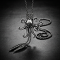 Kraken Octopus Slider 34" Necklace (#N318)