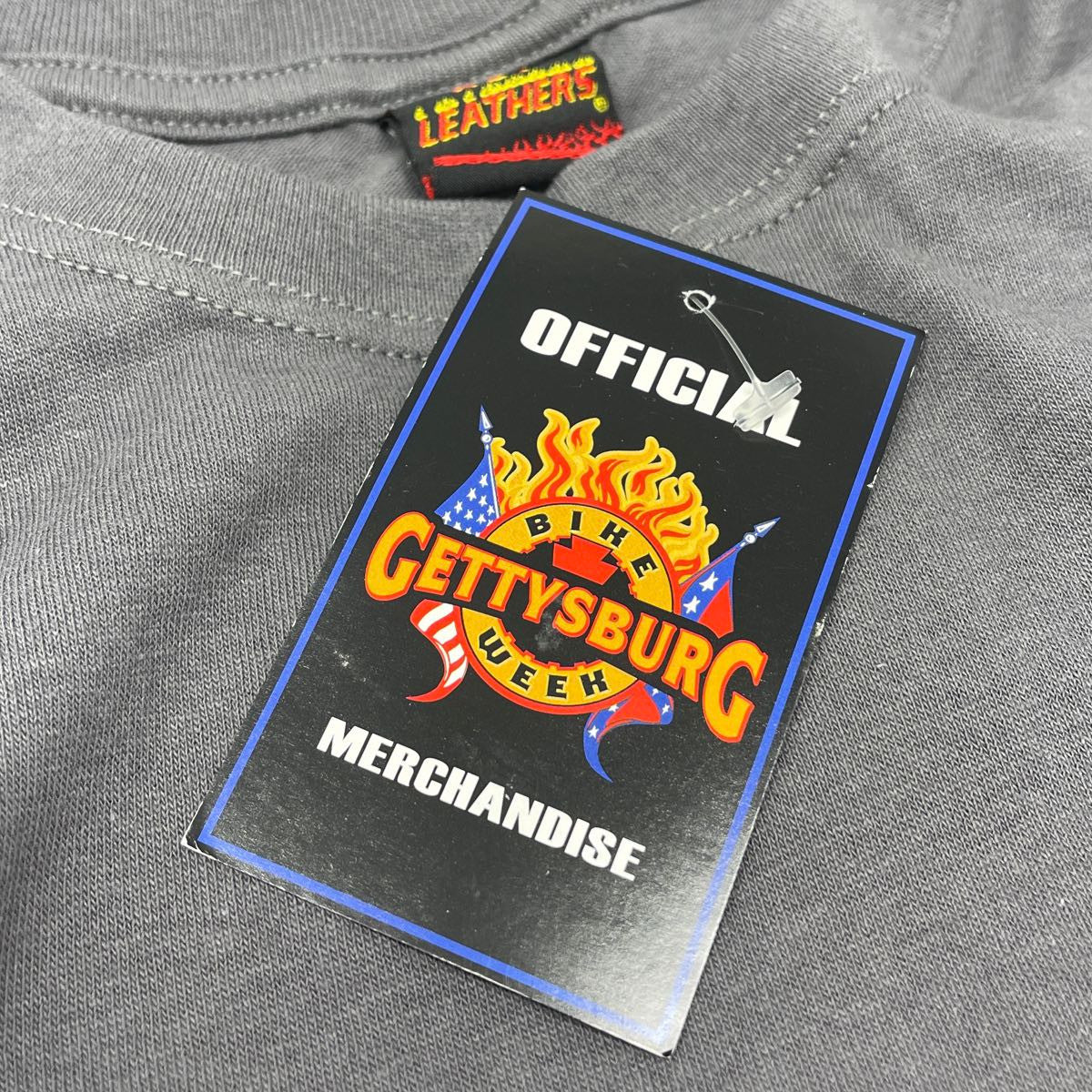 officially licensed hot leathers gettysburg bike week tshirt