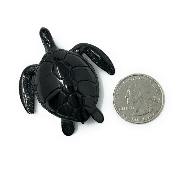 Black Turtle Pendant