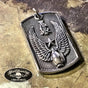 Winged Warrior - Dog Tag Pendant (#p020)