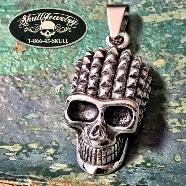 'Can't Get It Out Of My Head' Skull Pendant