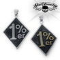 1% Stainless Steel Big & Bold Pendant (choose color)