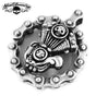 Riders on the Storm - Big, Bold & Heavy Motorcycle Engine Pendant (#p338)