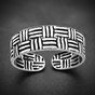 .925 Sterling Silver - Paramount Weave Ring (#R0226)