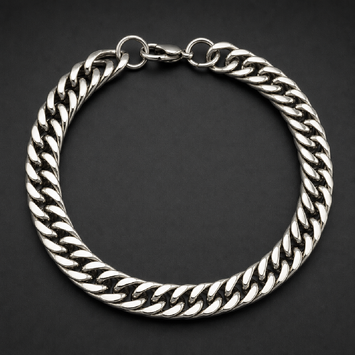 Polished Curb Bracelet (#B0089) - image 3