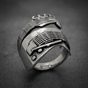 Polished Ribbed Ring™ (#R0281)