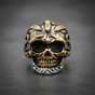 Polished Skull Bloom™ Ring (#R0200)