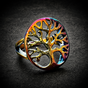 Psychedelic - Tree of Life Ring (#R0368)