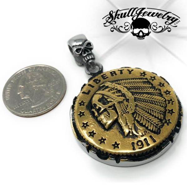hobo coin pendant