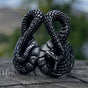 Once Bitten, Twice Shy RattleSnake Ring (#722)