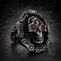 Rebel Rider Skull Ring (#R0520)