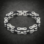 Road Reaper Drive — 8.46" Motorcycle Chain Bracelet · 63 grams (#B0195)