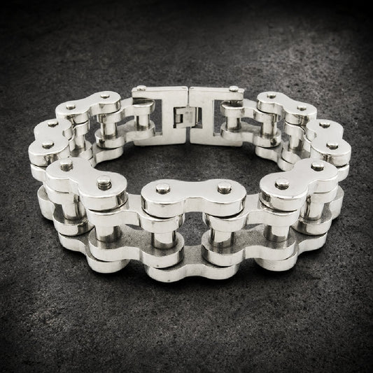 Road Warrior Chain — Motorcycle Chain Bracelet w/ 9"