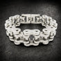 Road Warrior Chain — 9" Motorcycle Chain Bracelet (#B0105)