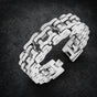 Road Warrior Chainmail — 10" Motorcycle Chain Bracelet · 219 grams (#B0109)