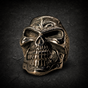 Rock You Like A Hurricane - Big, Bold & Heavy Skull Ring (#R0635)