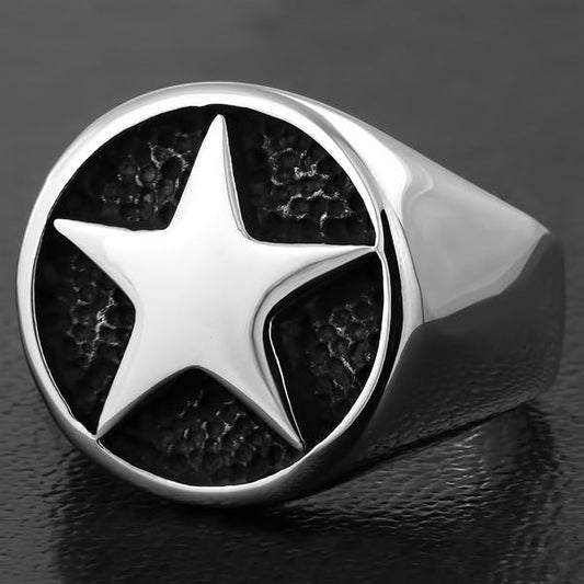 rocker star ring