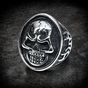 Round About Midnight Skull Ring (#4285)