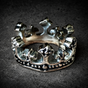 Royal Crown Stainless Steel Ring (#R0593)