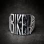 Rugged Biker Ring | Stainless Steel Ring #587 – Tough as Nails (#R0721)
